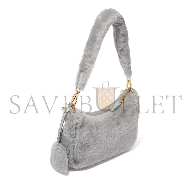Pra*a mini shoulder bag in sheepskin 1bc204 (22*18*6cm)